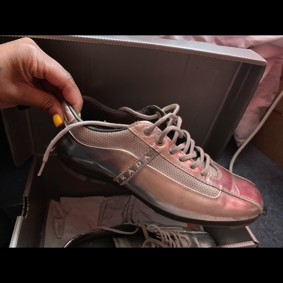 Prada sneakers football bottom - Picture 3 of 4